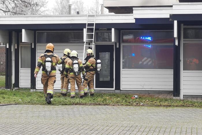 Uitslaande brand in sauna De Thermen