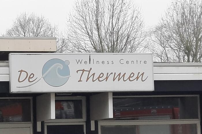 Uitslaande brand in sauna De Thermen