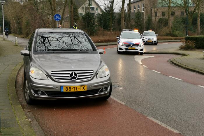 Voetganger onderuit gegaan