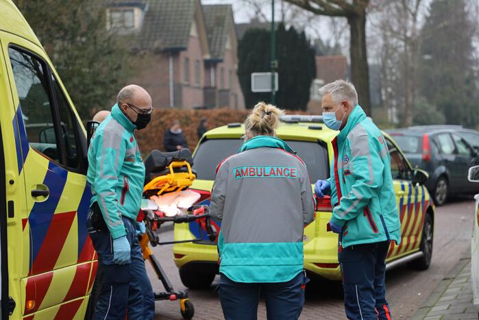 Meerdere voertuigen met elkaar in botsing