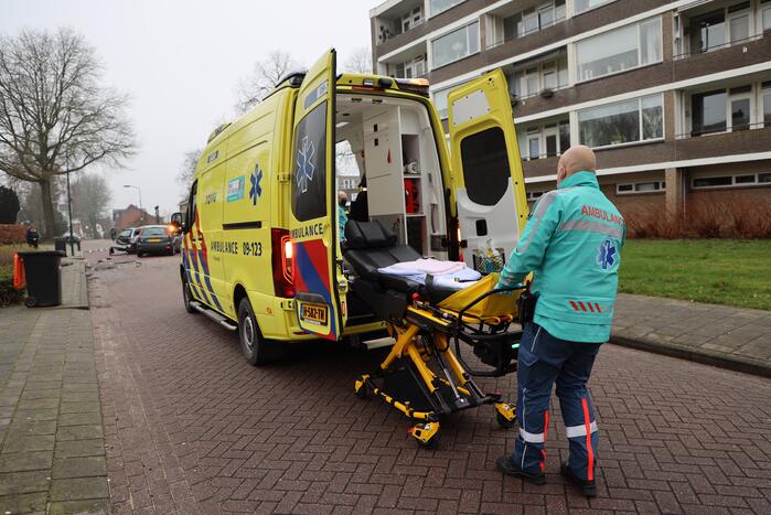 Meerdere voertuigen met elkaar in botsing