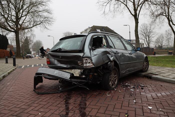 Meerdere voertuigen met elkaar in botsing