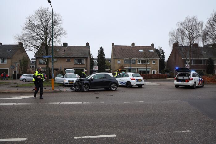 Ravage bij ongeluk op kruising