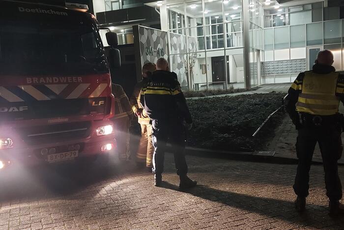 Veel rook bij vergeten pan op het vuur