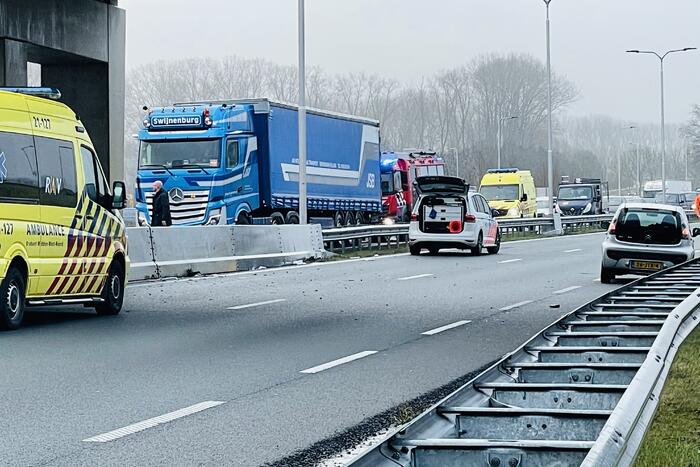 Ernstig ongeval met vrachtwagen