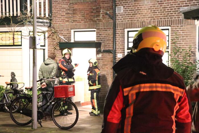 Woningen ontruimd door gaslucht