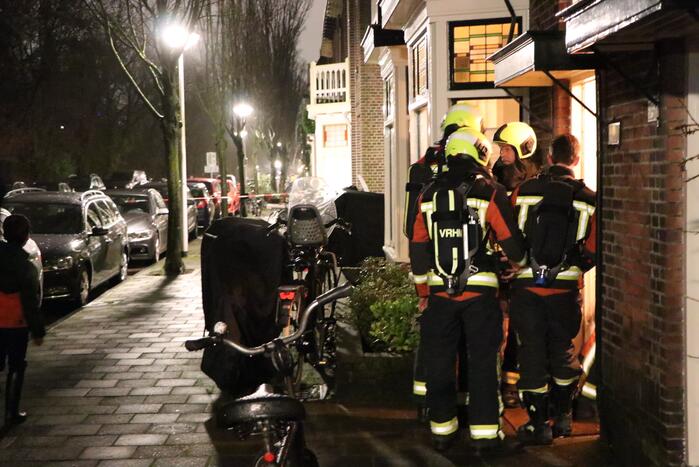 Woningen ontruimd door gaslucht