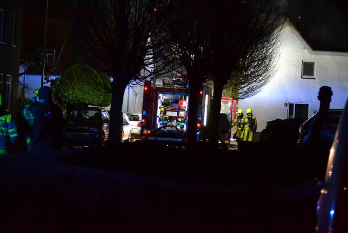 Uitslaande brand in woonboerderij