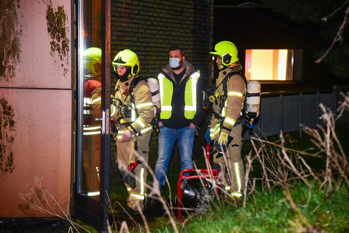 Aanhouding bij brand in slaapkamer van zorginstelling