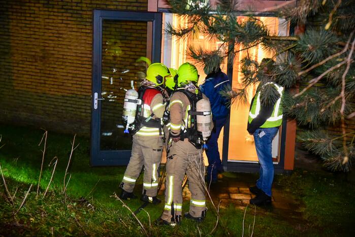 Aanhouding bij brand in slaapkamer van zorginstelling