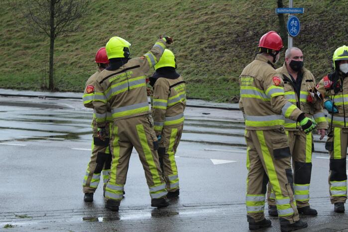 Enorme ravage bij ongeval