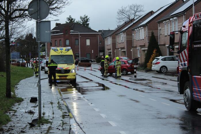 Enorme ravage bij ongeval