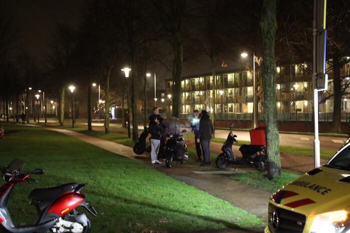 Gewonde bij ongeval met scooters
