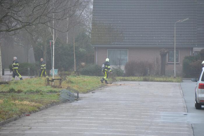 Parkeerterrein atletiekvereniging Lionitas afgesloten na gaslekkage