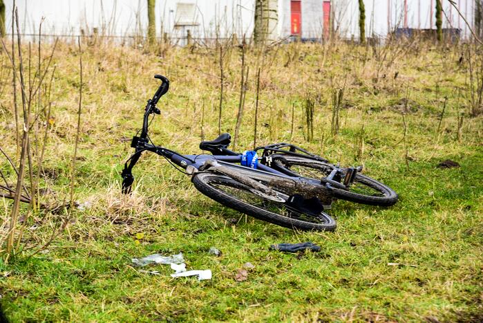 Fietser zwaargewond na valpartij