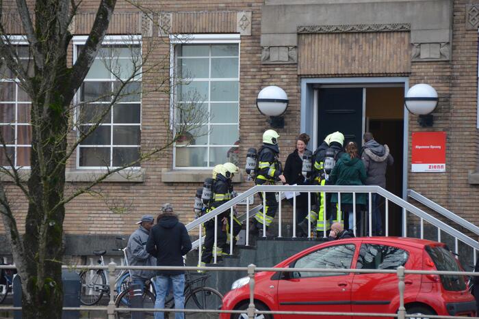 Brand in pand Zienn dakloos opvang