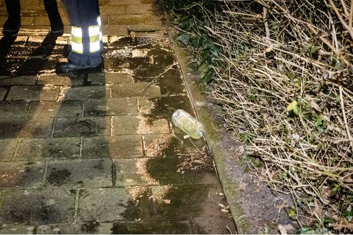 Scooter in brand gestoken