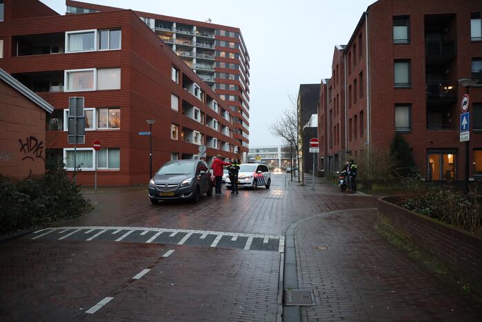 Scooterrijder gaat onderuit