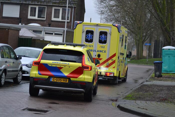 Hulpdiensten rukken uit voor vrouw met verward gedrag