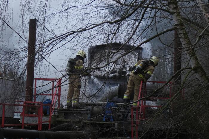 Boot volledig uitgebrand