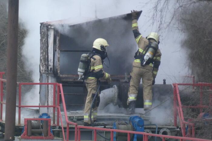 Boot volledig uitgebrand