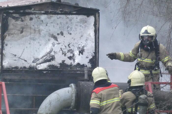 Boot volledig uitgebrand