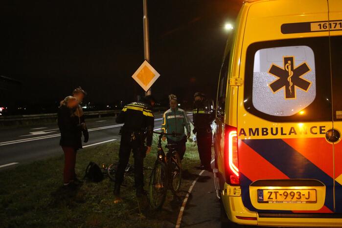 Fietser gewond na ongeval met andere fietser