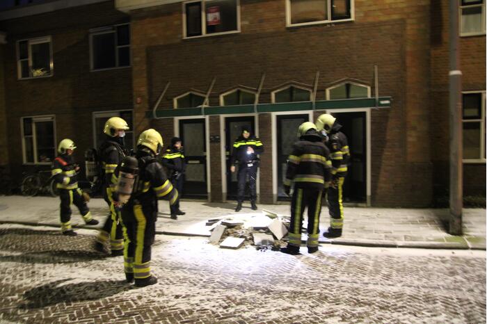 Stoep komt spontaan omhoog