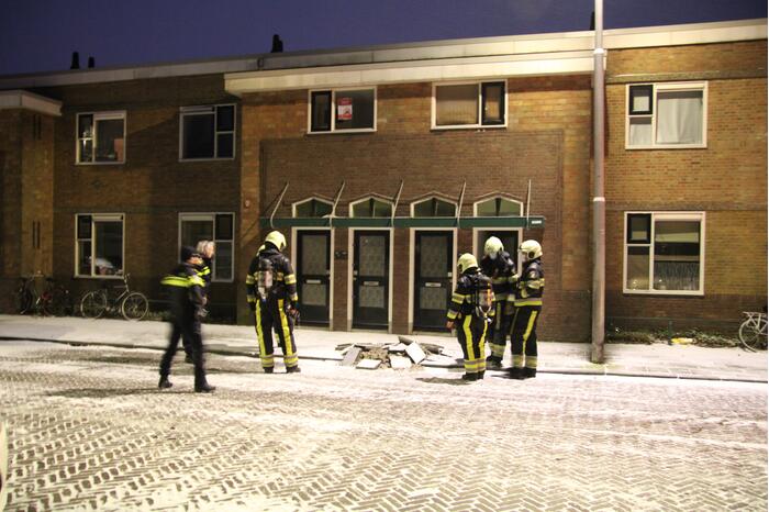 Stoep komt spontaan omhoog