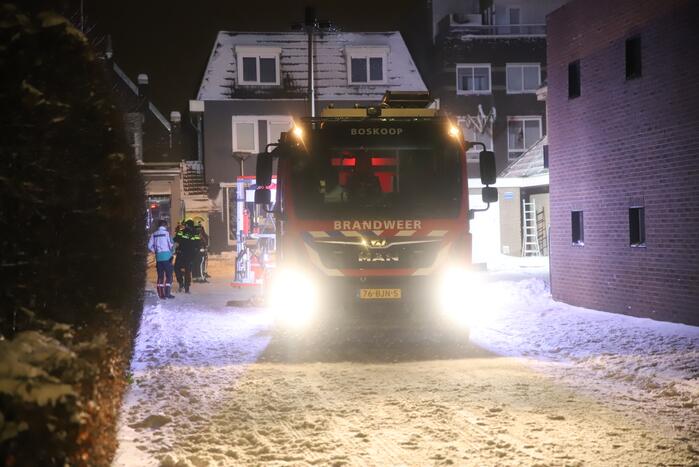 Brand in electriciteitshuisje
