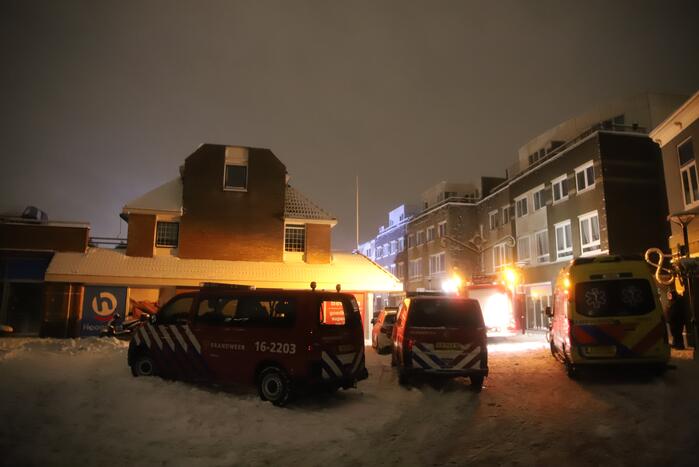 Brand in electriciteitshuisje