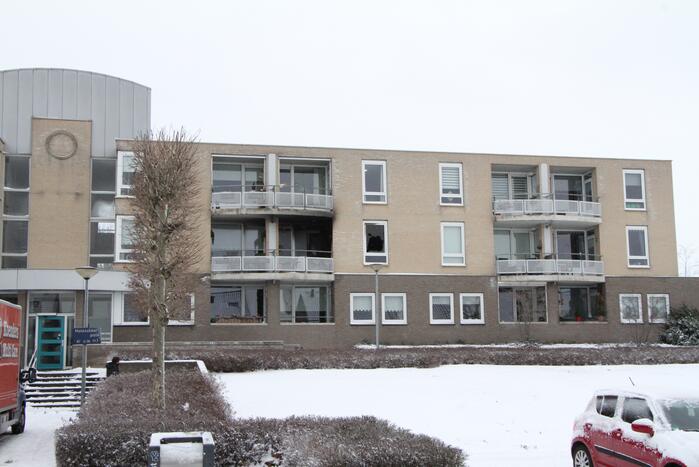 Vrouw overleden bij brand in appartement