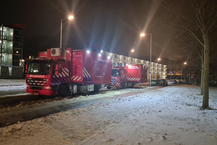 Flatwoning verwoest door uitslaande brand