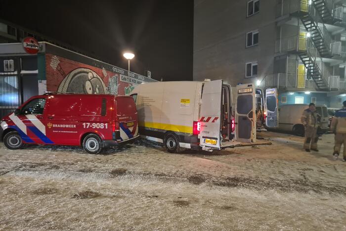 Flatwoning verwoest door uitslaande brand