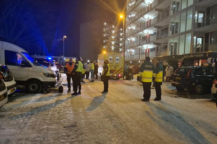 Flatwoning verwoest door uitslaande brand