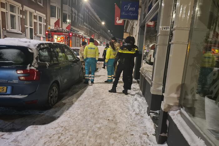 Gewonde bij brand in keuken