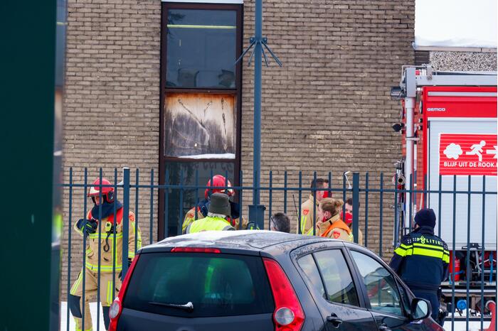 Gasfles bij Kuhn vliegt in brand