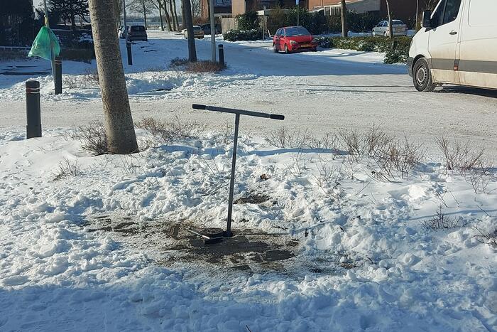 Omwonenden zonder water na lekkage in leiding