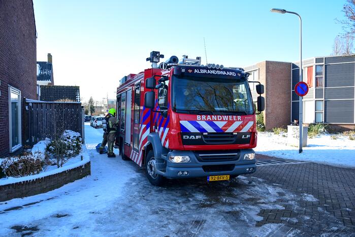 Woning vol rook door verstopte schoorsteen