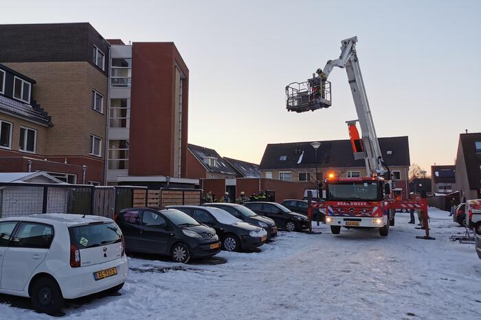 Onderzoek naar brand in flatwoning