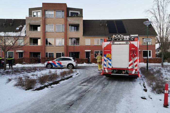 Onderzoek naar brand in flatwoning