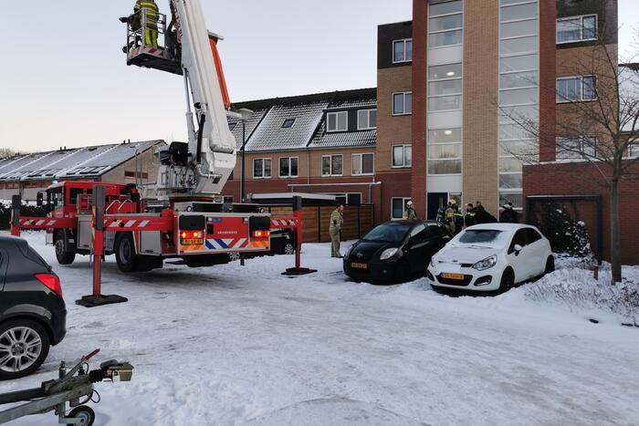 Onderzoek naar brand in flatwoning