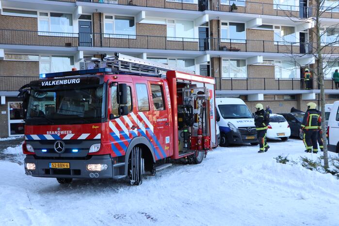 Onderzoek naar brand in flatwoning