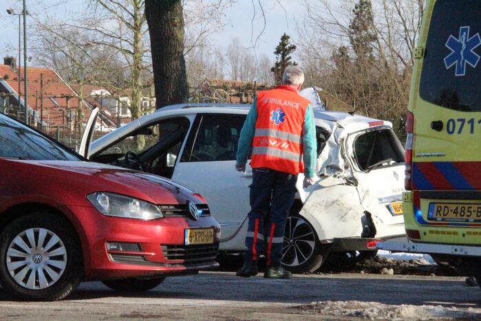 Ernstig ongeval op kruising