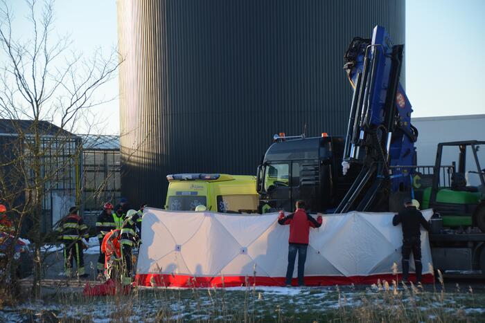 Ernstig ongeval bij laden en lossen