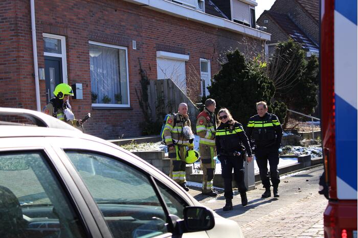 Metingen verricht na melding van gaslucht