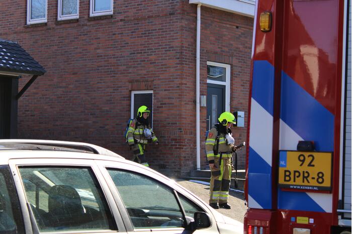 Metingen verricht na melding van gaslucht