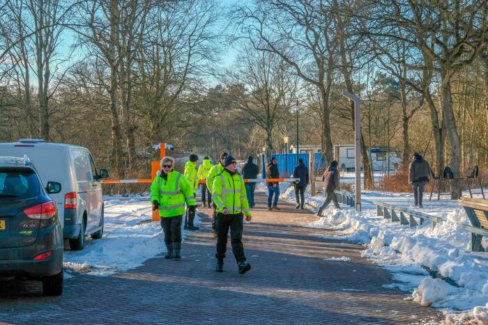 Zoektocht naar vermiste vrouw op Camping Bakkum