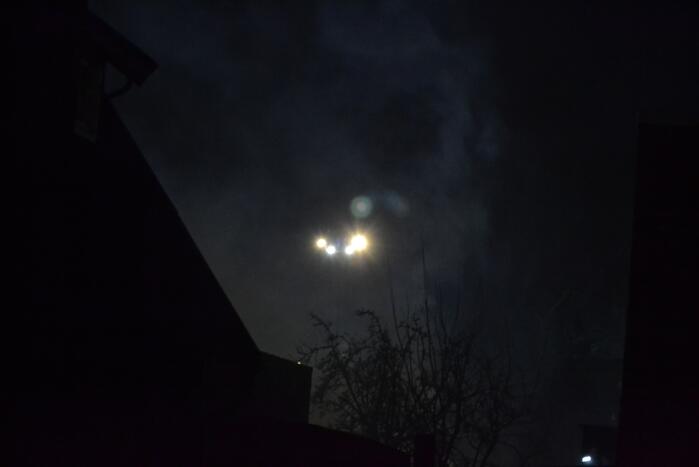 Brand in tuin met gasflessen