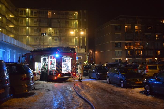 Twee auto's verwoest door brand